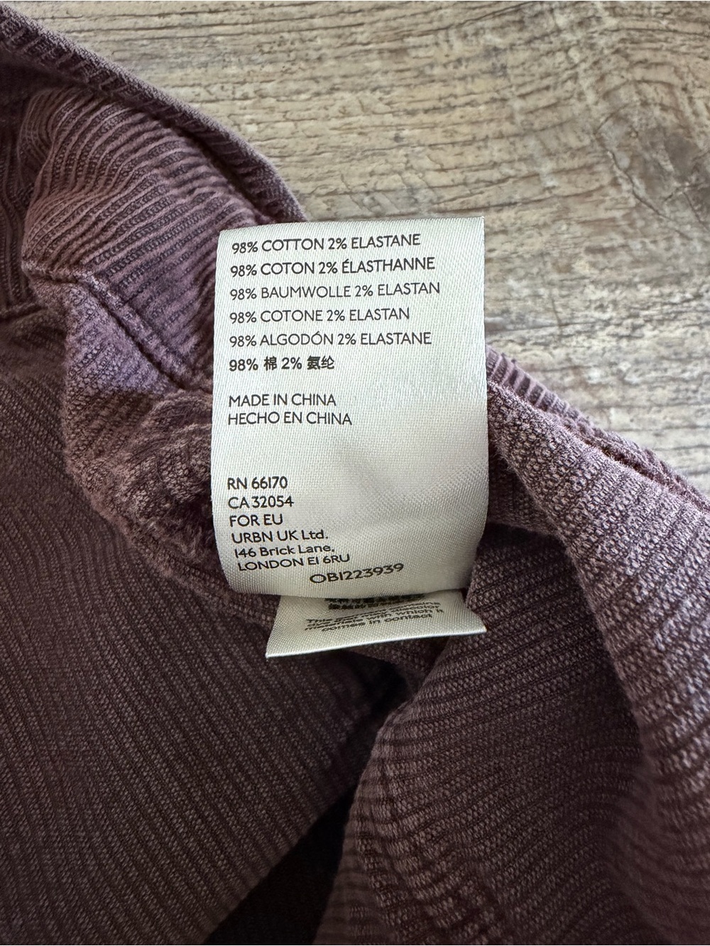 WE THE FREE Women's Size Medium Iris Cord Overalls -Brown Boho Fall Vibes - Picture 11 of 16